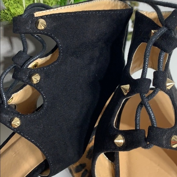 New Wild Diva Lounge Leopard strappy block heel women’s  7 - Picture 5 of 8